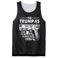 The Trump 45 Cause The 46 Is Made In China Mesh Reversible Basketball Jersey Tank