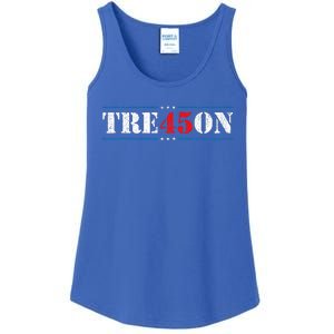 Tre45on Treason 45 2020 Election Anti Trump Ladies Essential Tank