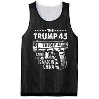 The Trump 45 Cause The 46 Is Made In China Mesh Reversible Basketball Jersey Tank