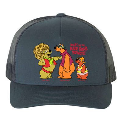 Tribute To 70s &Quot;Help! ... It&X27;S The Hair Bear Bunch!&Quot; Cartoon Serie Yupoong Adult 5-Panel Trucker Hat