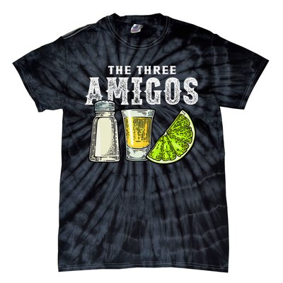 The Three Amigos Lime Salt Tequila Tie-Dye T-Shirt