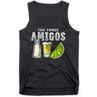 The Three Amigos Lime Salt Tequila Tank Top