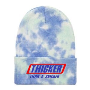 Thicker Than A Snicker Tie Dye 12in Knit Beanie