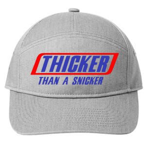 Thicker Than A Snicker 7-Panel Snapback Hat