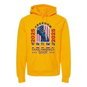 Trump Take America Back 2024  Freedom And Safety Premium Hoodie