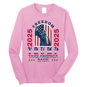 Trump Take America Back 2024  Freedom And Safety Long Sleeve Shirt