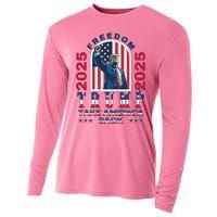 Trump Take America Back 2024  Freedom And Safety Cooling Performance Long Sleeve Crew