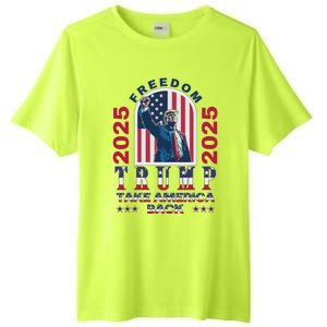 Trump Take America Back 2024  Freedom And Safety Tall Fusion ChromaSoft Performance T-Shirt