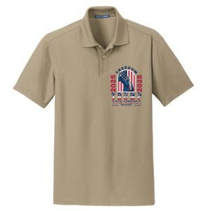 Trump Take America Back 2024  Freedom And Safety Dry Zone Grid Polo