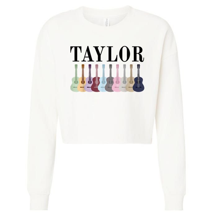 Taylor Cropped Pullover Crew
