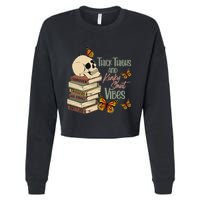 Thick Thighs And Kinky Smut Vibes Apparel Cropped Pullover Crew
