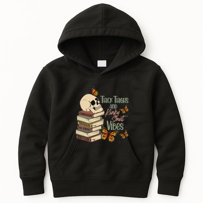 Thick Thighs And Kinky Smut Vibes Apparel Kids Hoodie
