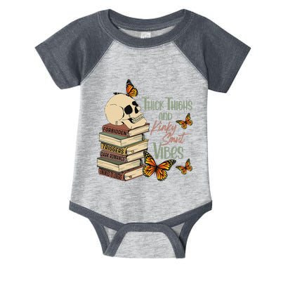 Thick Thighs And Kinky Smut Vibes Apparel Infant Baby Jersey Bodysuit