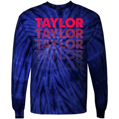 Taylor Tie-Dye Long Sleeve Shirt