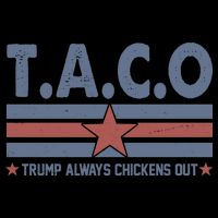 TACO Trump Always Chickens Out Funny Impact Tech Backpack