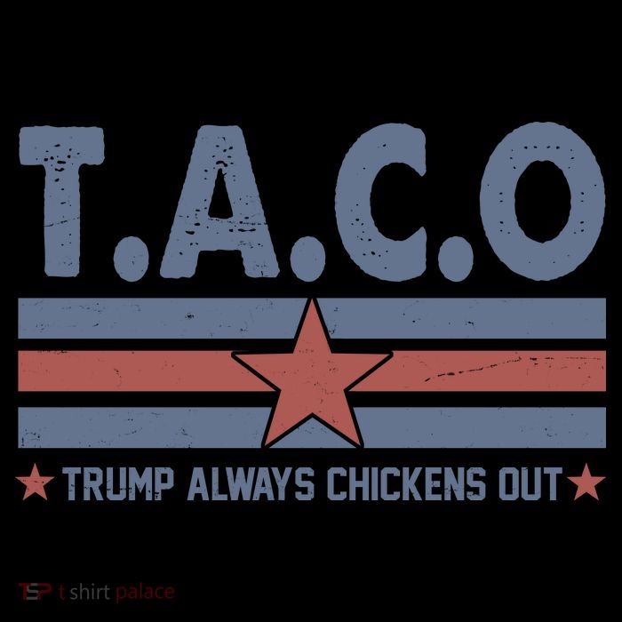 TACO Trump Always Chickens Out Funny 16 in Basic Backpack
