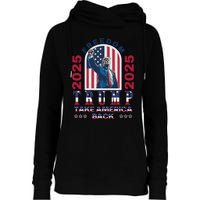 Trump Take America Back 2024  Freedom And Safety Womens Funnel Neck Pullover Hood