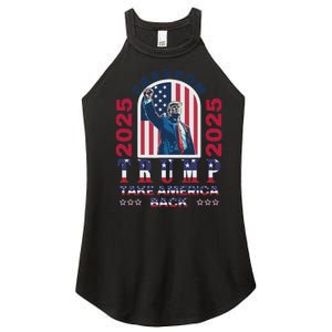 Trump Take America Back 2024  Freedom And Safety Women's Perfect Tri Rocker Tank