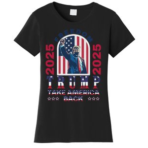 Trump Take America Back 2024  Freedom And Safety Women's T-Shirt