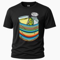 The Three Amigos Tequila Lime Salt Liquor Cooling Performance Crew T-Shirt
