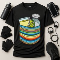 The Three Amigos Tequila Lime Salt Liquor Cooling Performance Crew T-Shirt