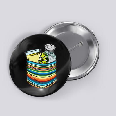 The Three Amigos Tequila Lime Salt Liquor Button