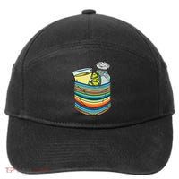 The Three Amigos Tequila Lime Salt Liquor 7-Panel Snapback Hat