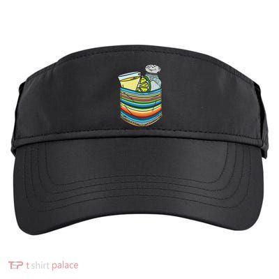 The Three Amigos Tequila Lime Salt Liquor Adult Drive Performance Visor