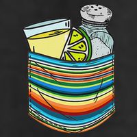 The Three Amigos Tequila Lime Salt Liquor Golf Towel