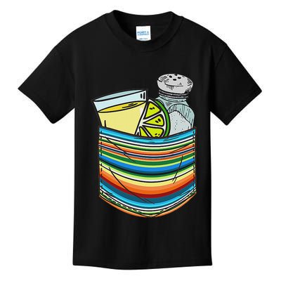 The Three Amigos Tequila Lime Salt Liquor Kids T-Shirt