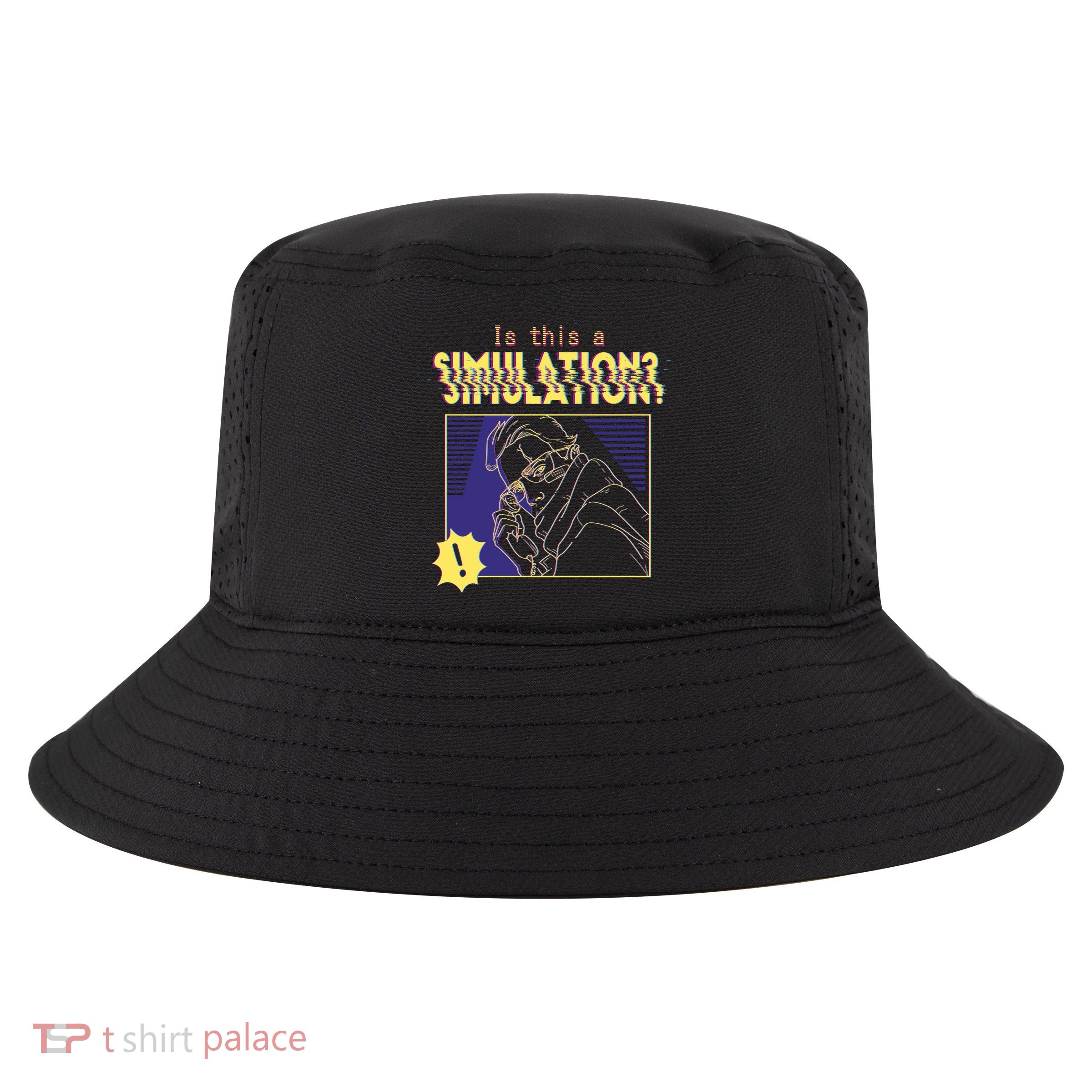 This This A Simulation Cool Comfort Performance Bucket Hat
