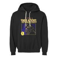 This This A Simulation Garment-Dyed Fleece Hoodie