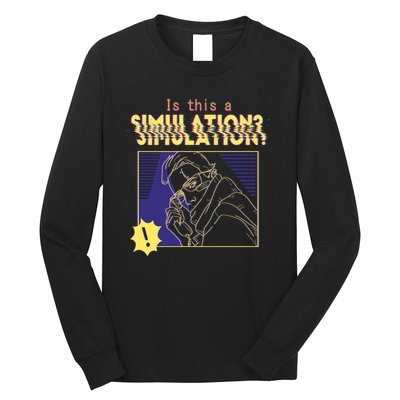 This This A Simulation Long Sleeve Shirt