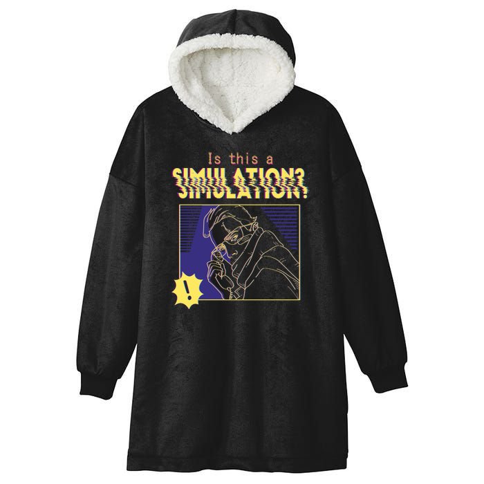 This This A Simulation Hooded Wearable Blanket