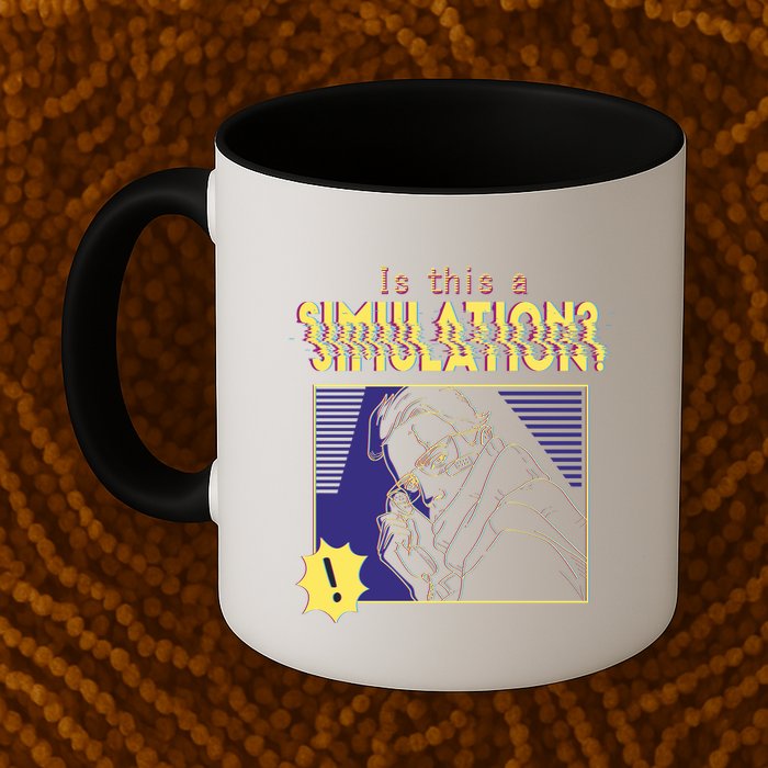 This This A Simulation Mug