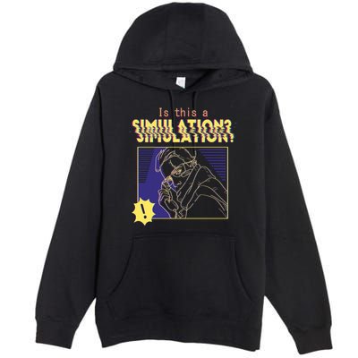 This This A Simulation Premium Pullover Hoodie