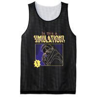 This This A Simulation Mesh Reversible Basketball Jersey Tank