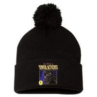 This This A Simulation Pom Pom 12in Knit Beanie