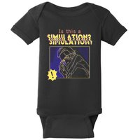 This This A Simulation Baby Bodysuit