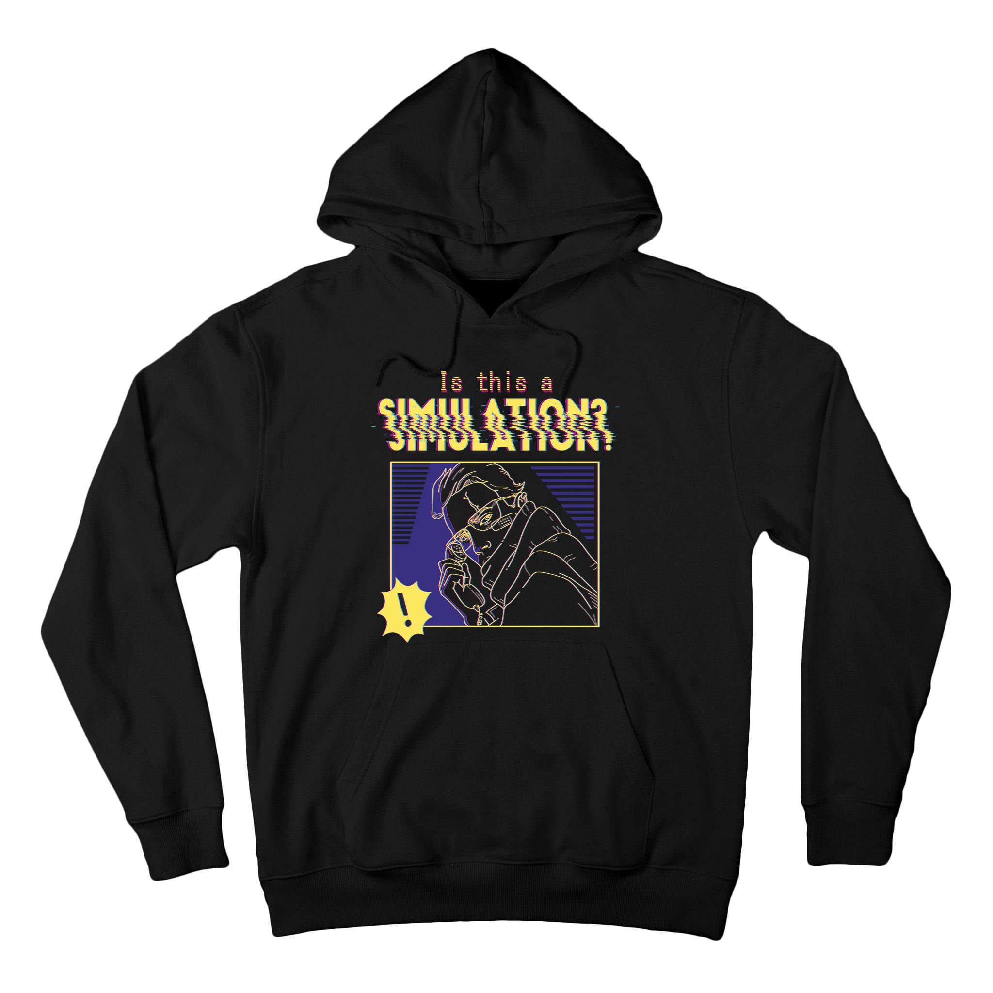 This This A Simulation Tall Hoodie