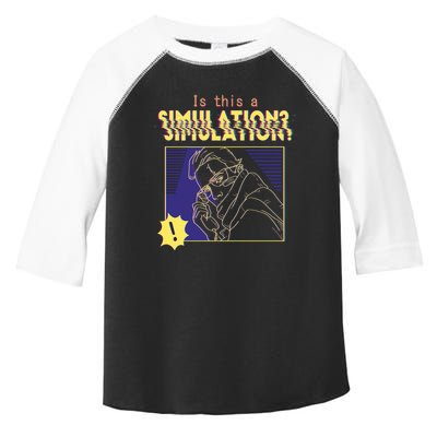 This This A Simulation Toddler Fine Jersey T-Shirt