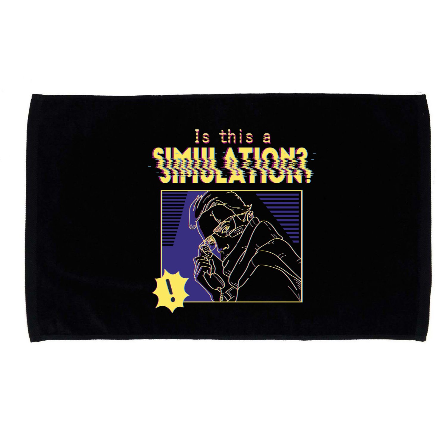 This This A Simulation Microfiber Hand Towel