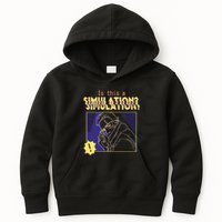 This This A Simulation Kids Hoodie