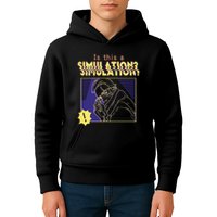 This This A Simulation Kids Hoodie