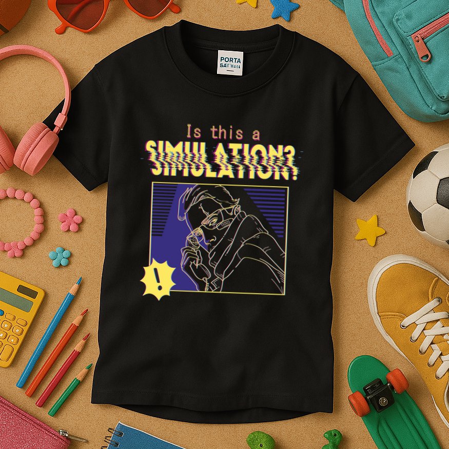 This This A Simulation Kids T-Shirt