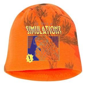 This This A Simulation Kati - Camo Knit Beanie