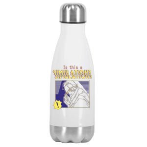 This This A Simulation Stainless Steel Insulated Water Bottle