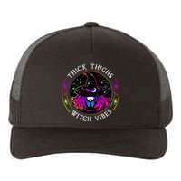 Thick Thighs And Witch Vibes Halloween Costume Witchy Women Yupoong Adult 5-Panel Trucker Hat