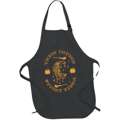 Thick Thighs And Spooky Vibes Thick Thighs And Vibes Apron