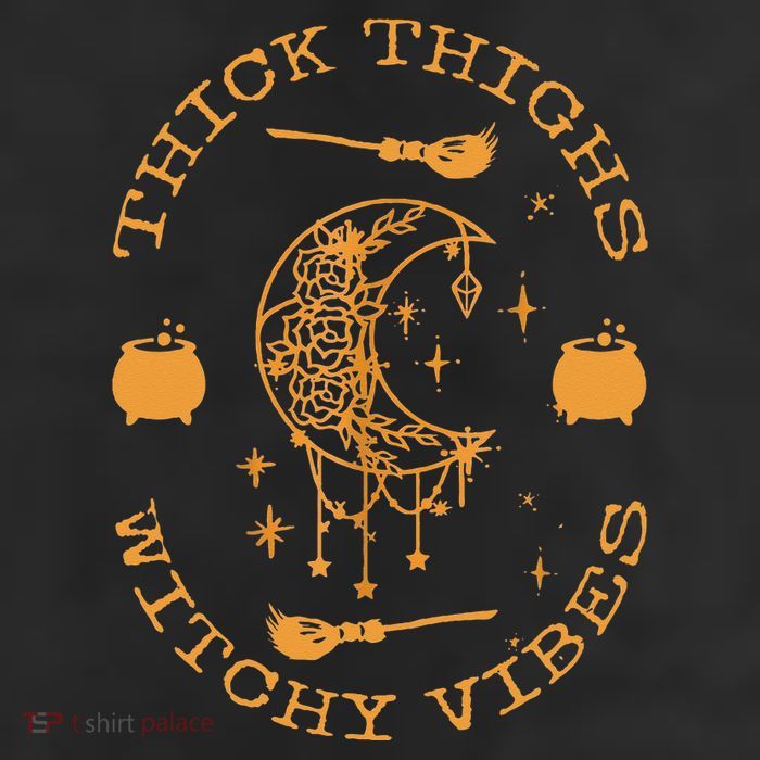 Thick Thighs And Spooky Vibes Thick Thighs And Vibes 11oz C Handle Ceramic Mug